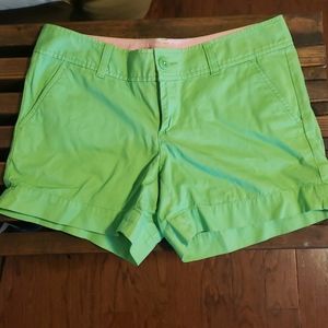 Lilly Pulitzer Lime Green Shorts